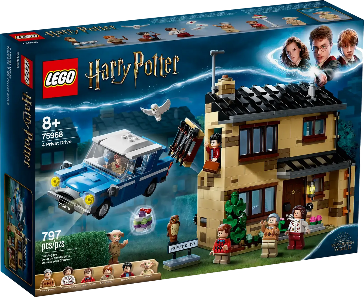LEGO Harry Potter Ligustervænget nr. 4 75968 legetøjshus med minifigurer