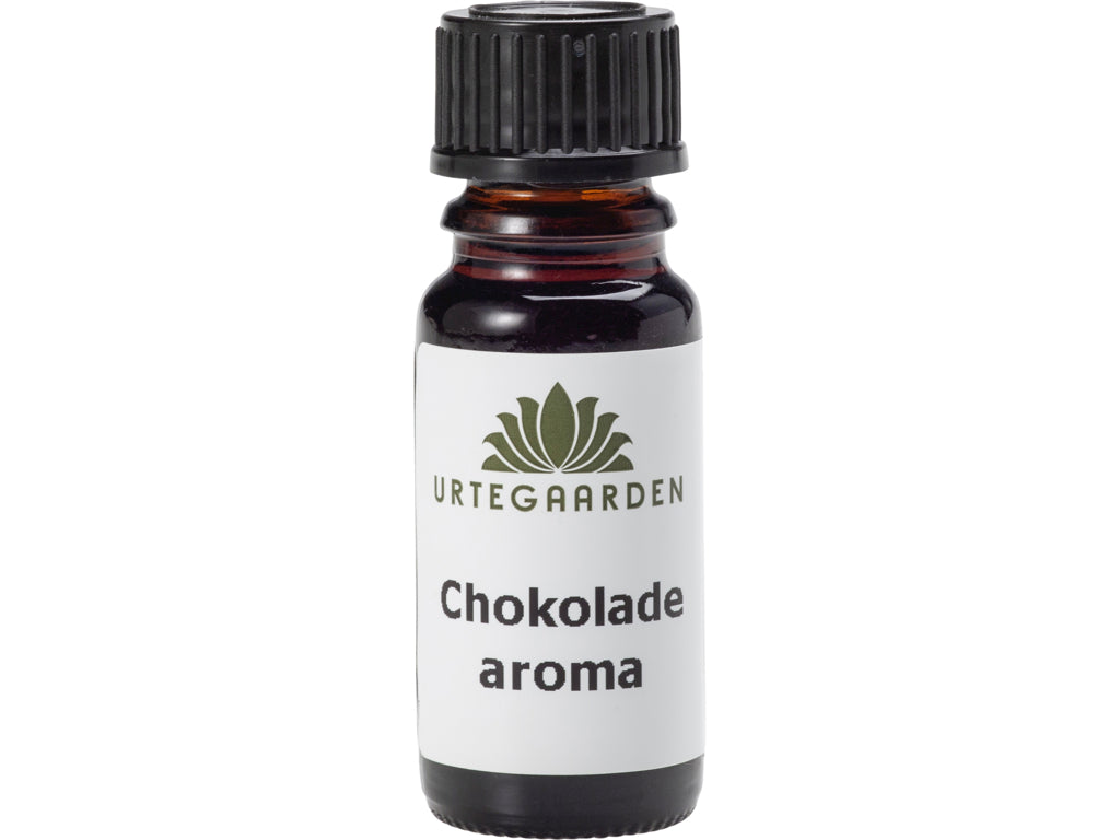 Lille flaske med Urtegaarden chokoladearoma, 10 ml