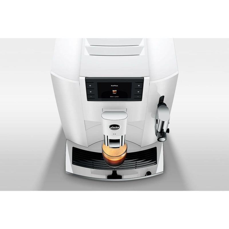Superautomatisk kaffemaskine Jura E8 Piano White (EC) Hvid 1450 W 15 bar 1,9 L