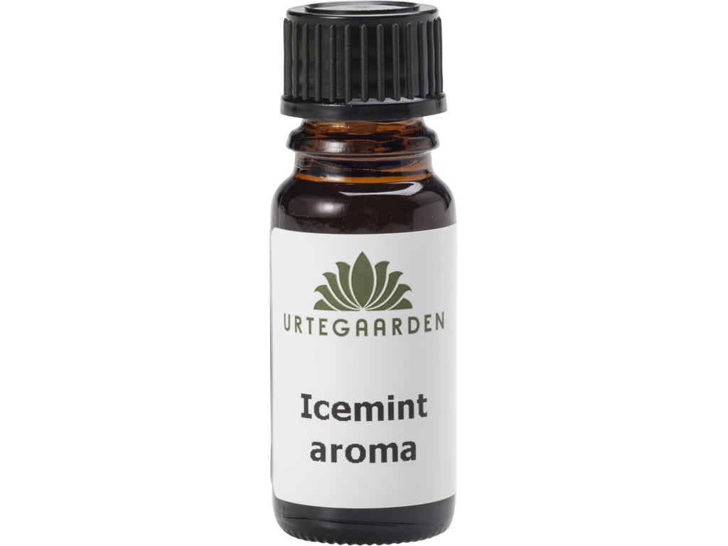 Urtegaarden Icemintaroma, naturligt aromastof i 10 ml flaske