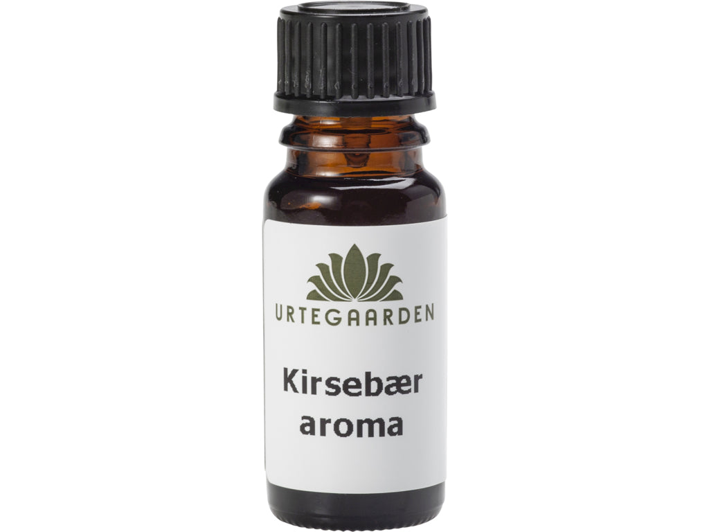 Urtegaarden Kirsebæraroma, naturligt aromastof i 10 ml flaske