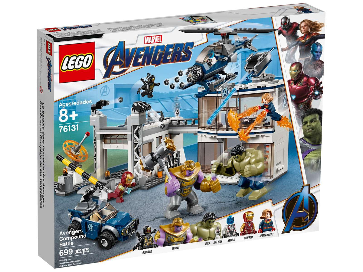 LEGO Marvel Kampen om Avengers-basen 76131 med kontorbygning