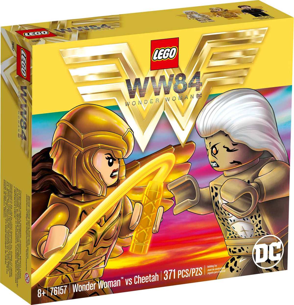 LEGO DC Wonder Woman vs Cheetah 76157 byggesæt med sendetårn