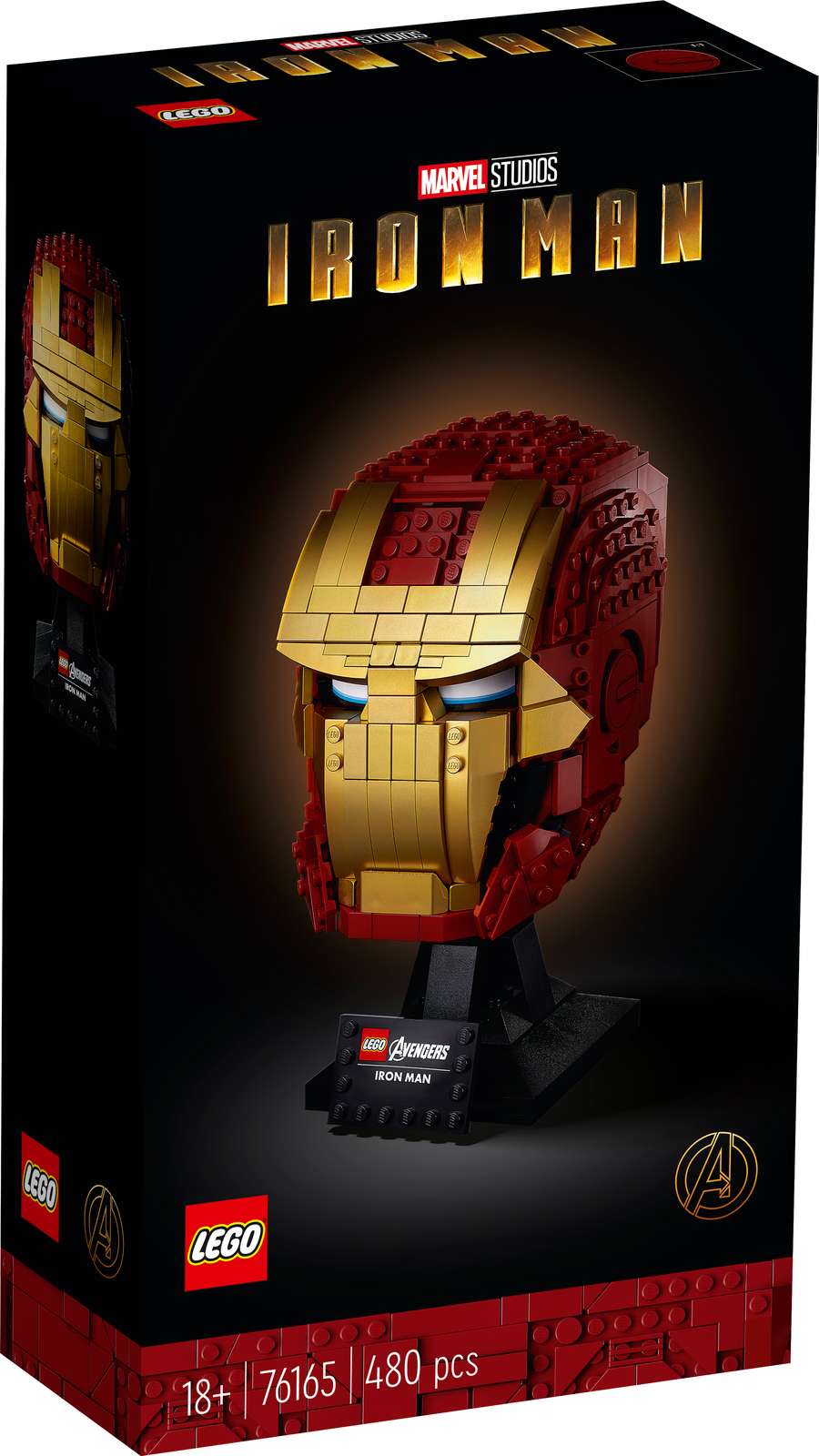 LEGO Marvel Avengers Iron Mans hjelm, sæt 76165, byggesæt til fremvisning