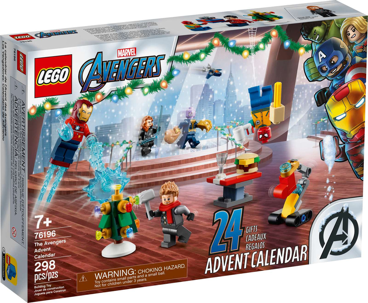 LEGO Marvel Avengers julekalender 76196 med 24 låger