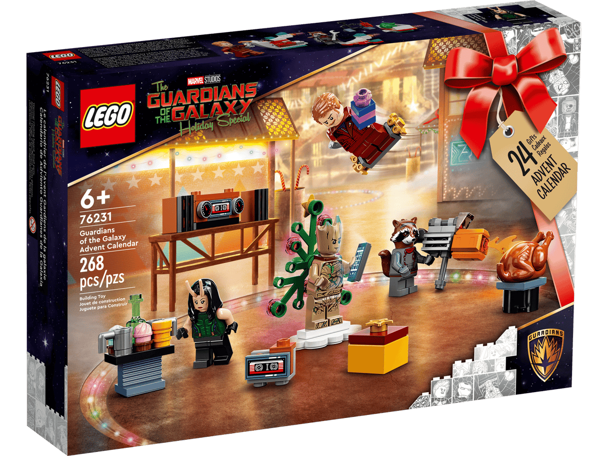 LEGO Marvel Studios Guardians of the Galaxy julekalender 76231 med 24 låger