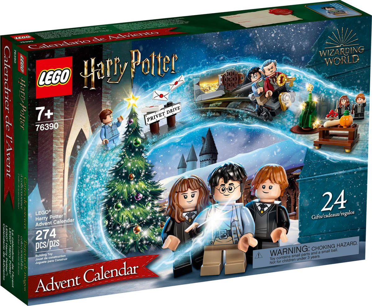 LEGO Harry Potter julekalender 76390 med 24 små gaver