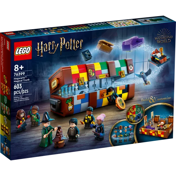 LEGO Harry Potter Magisk Hogwarts-kuffert 76399 bærbart byggesæt