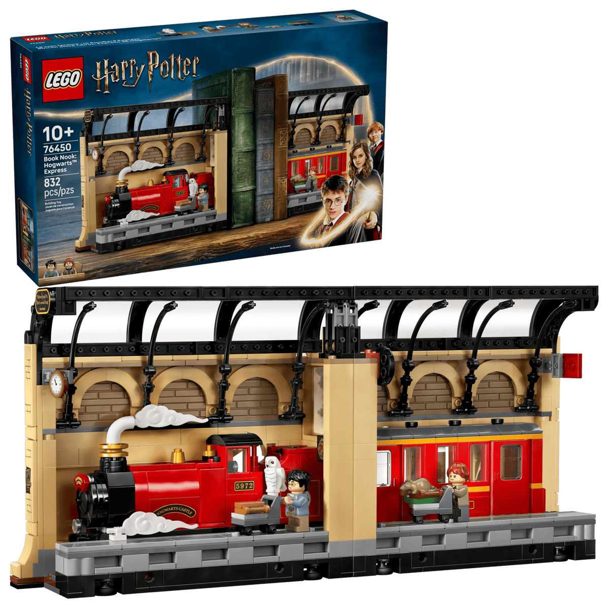 LEGO Harry Potter Bogniche 76450 med byggemodel af Hogwarts-ekspressen