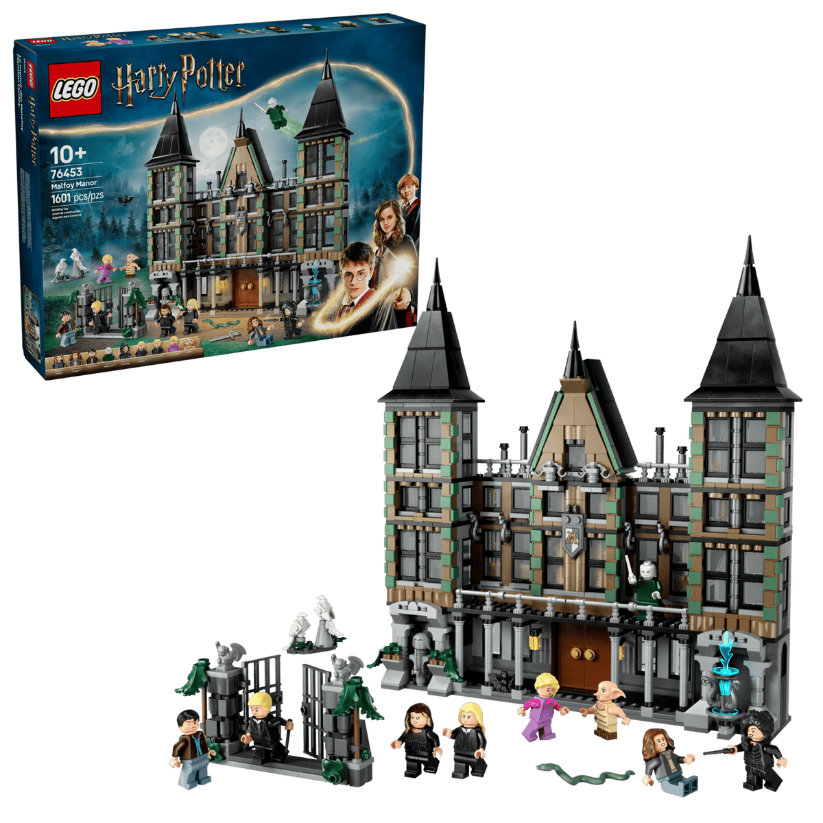 LEGO Harry Potter Malfoy-familiens herregård (76453), lege- og udstillingssæt fra Dødsregalierne