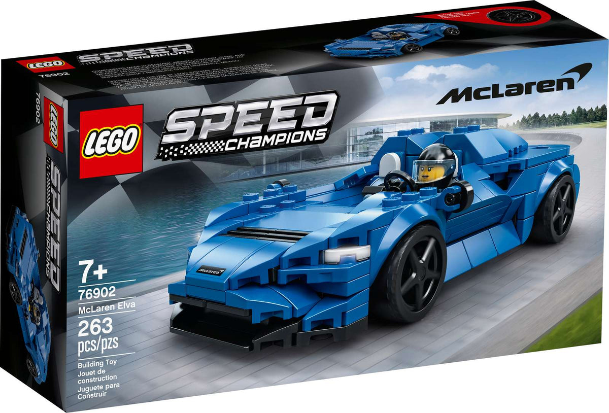 LEGO Speed Champions McLaren Elva (76902), klodsbygget sportsvogn