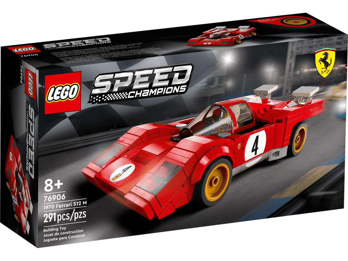 LEGO Speed Champions 1970 Ferrari 512 M, byggesæt 76906