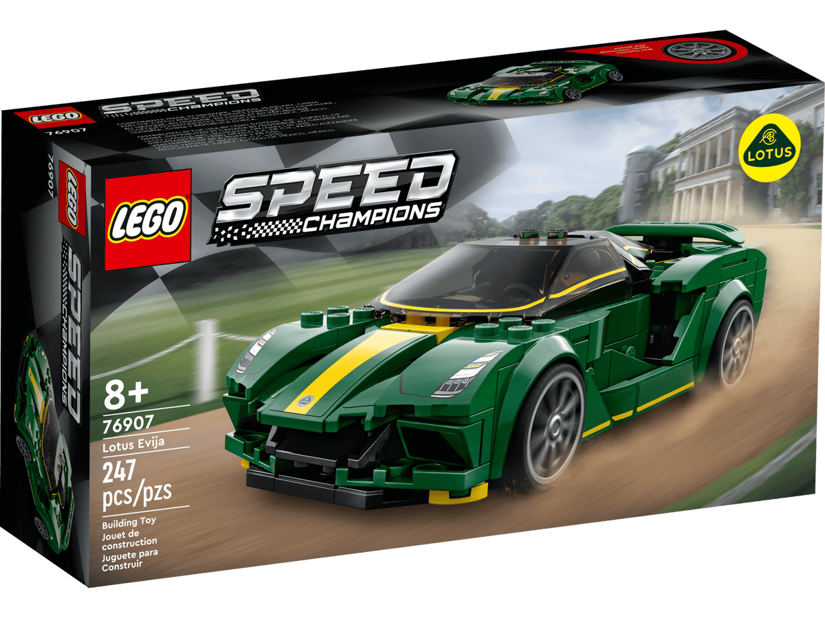 LEGO Speed Champions Lotus Evija 76907, byggesæt af elektrisk hyperbil