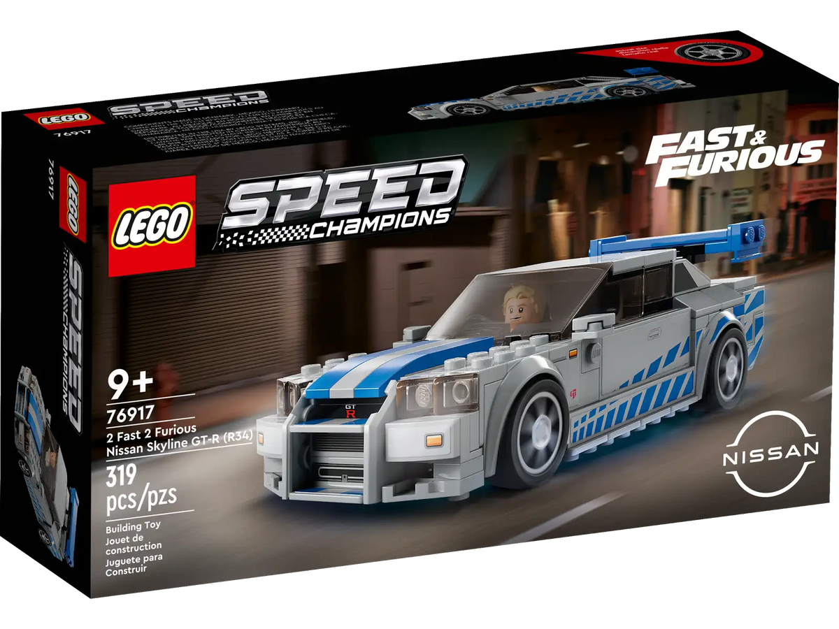 LEGO Speed Champions Nissan Skyline GT-R (R34) fra 2 Fast 2 Furious (76917)