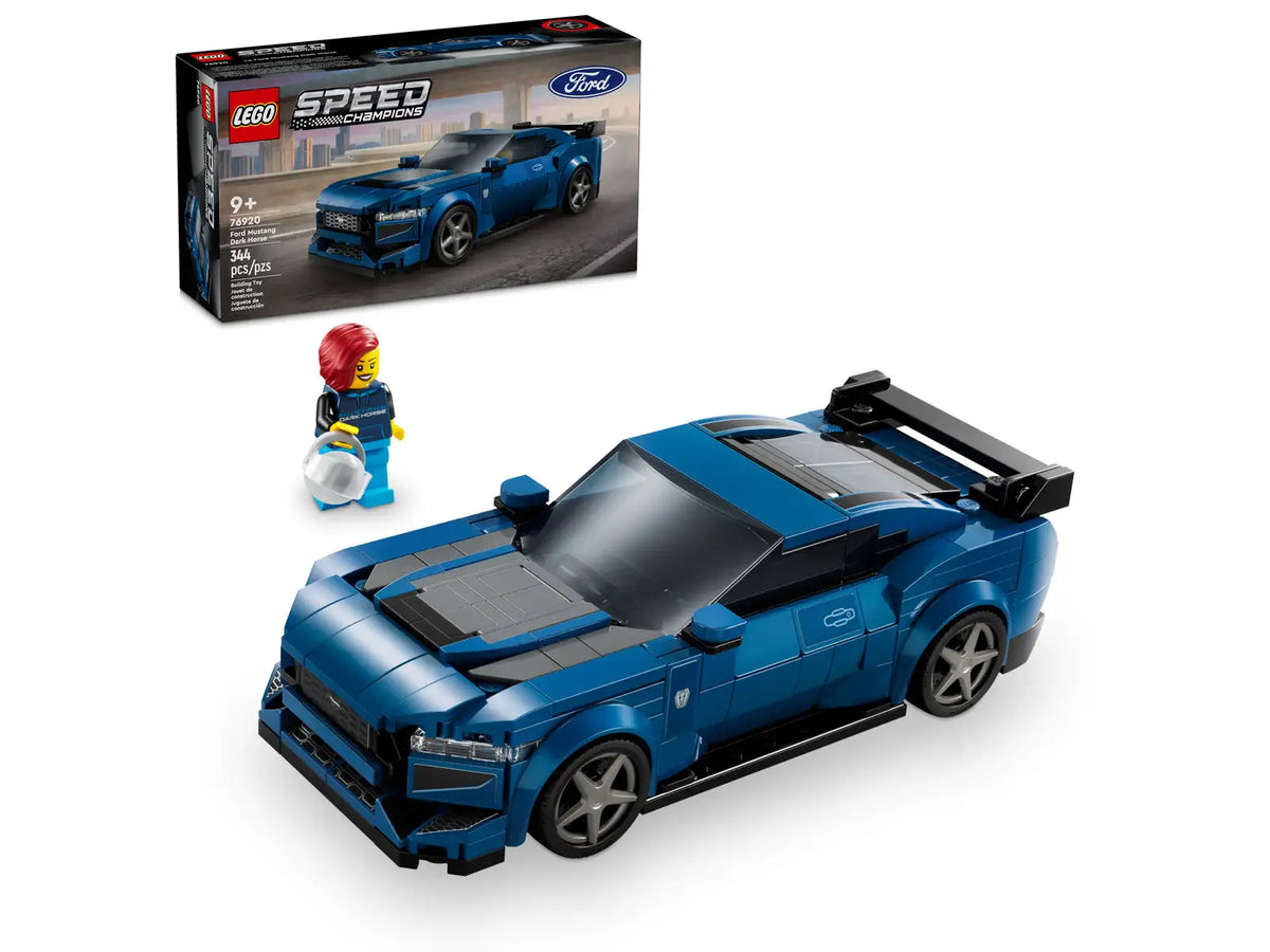 LEGO Speed Champions Ford Mustang Dark Horse 76920 sportsvogn i klodser