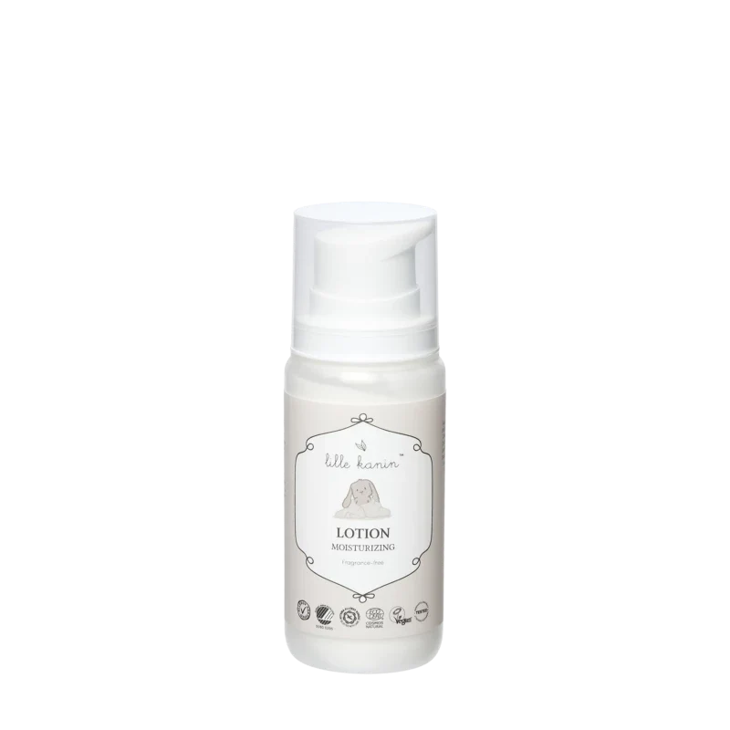 Lille Kanin lotion til baby i flaske på 100 ml