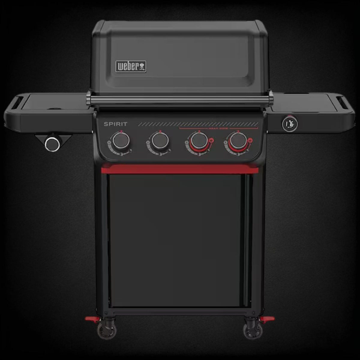 Weber Spirit EPX-435R Stealth gasgrill i sort udførelse