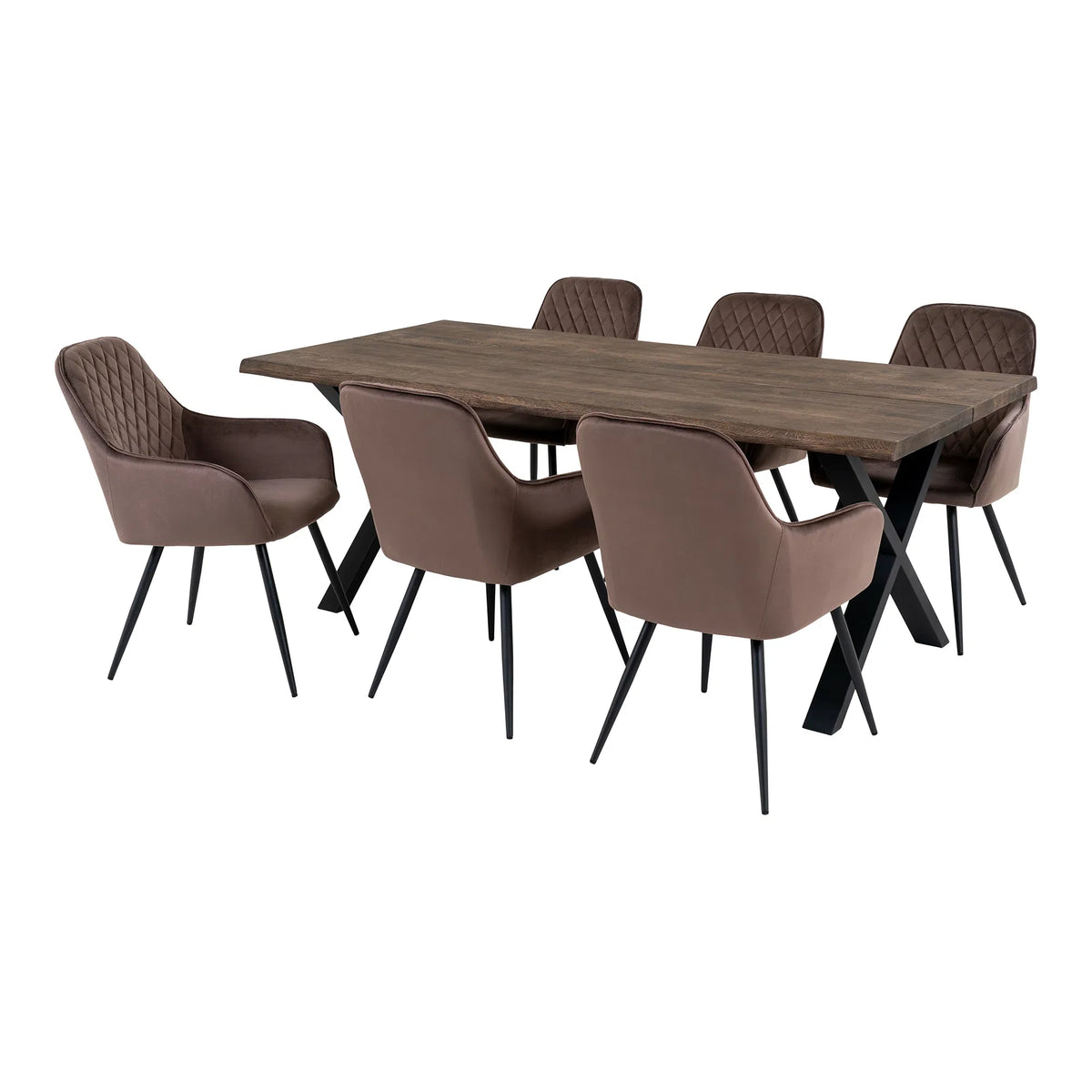 Se HOUSE NORDIC Toulon og Harbo spisebordssæt, 1 spisebord, 6 spisebordsstole - lysebrun velour/brun eg ❤ Kæmpe udvalg i House Nordic - Køb online på udsalg og tilbud lige nu ❤ Meget billig fragt og hurtig levering: 1 - 2 hverdage - Varenummer: Boboonline-115198 og barcode / Ean: 5713917033690 på lager - Udsalg på Møbler,Spisebordssæt,
Møbler,
Spisebordssæt 6 personer,
Spisestue,
Spiseborde, Spar op til 51% - Over 785 kendte brands på udsalg