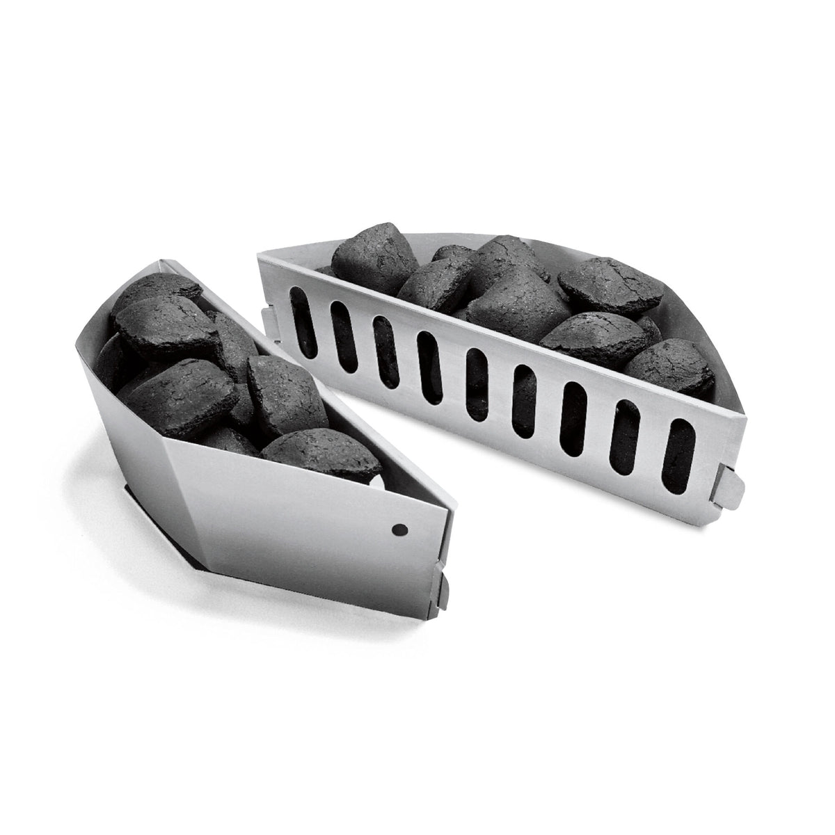Weber Char-Basket briketkurve til kulgrill, der holder briketterne samlet