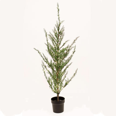 Se Kunstigt Cedertræ i potte, højde 120 cm, 140 LED lys. 230 volt. ❤ Kæmpe udvalg i Nordic Winter ❤ Hurtig levering: 1 - 2 Hverdage samt billig fragt - Varenummer: BGH-49117548380490 og barcode / Ean: '5705858728209 på lager - Udsalg på Best selling products Spar op til 63% - Over 1312 kendte brands på udsalg