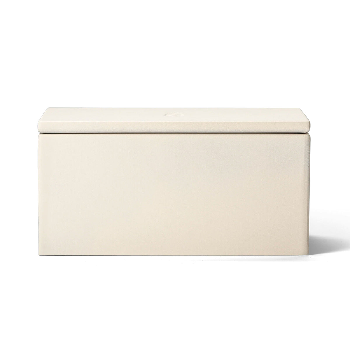 Sjöstrand kapselholder i beige rustfrit stål, 160 × 75 × 80 mm, til op til 20 kapsler