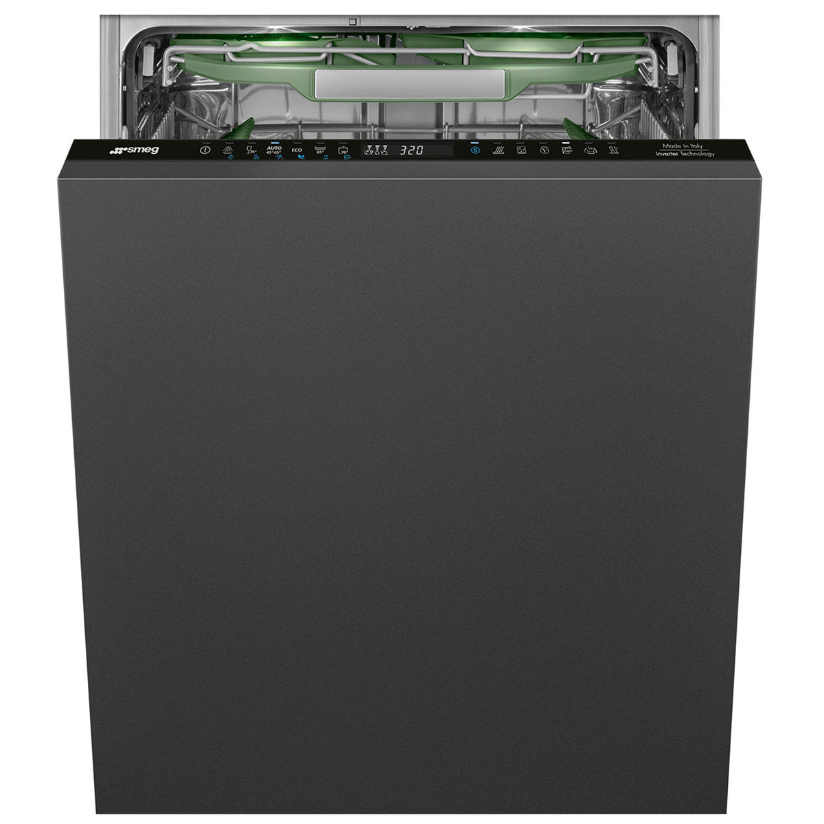 Smeg STL7324AQLLW integreret opvaskemaskine på 60 cm