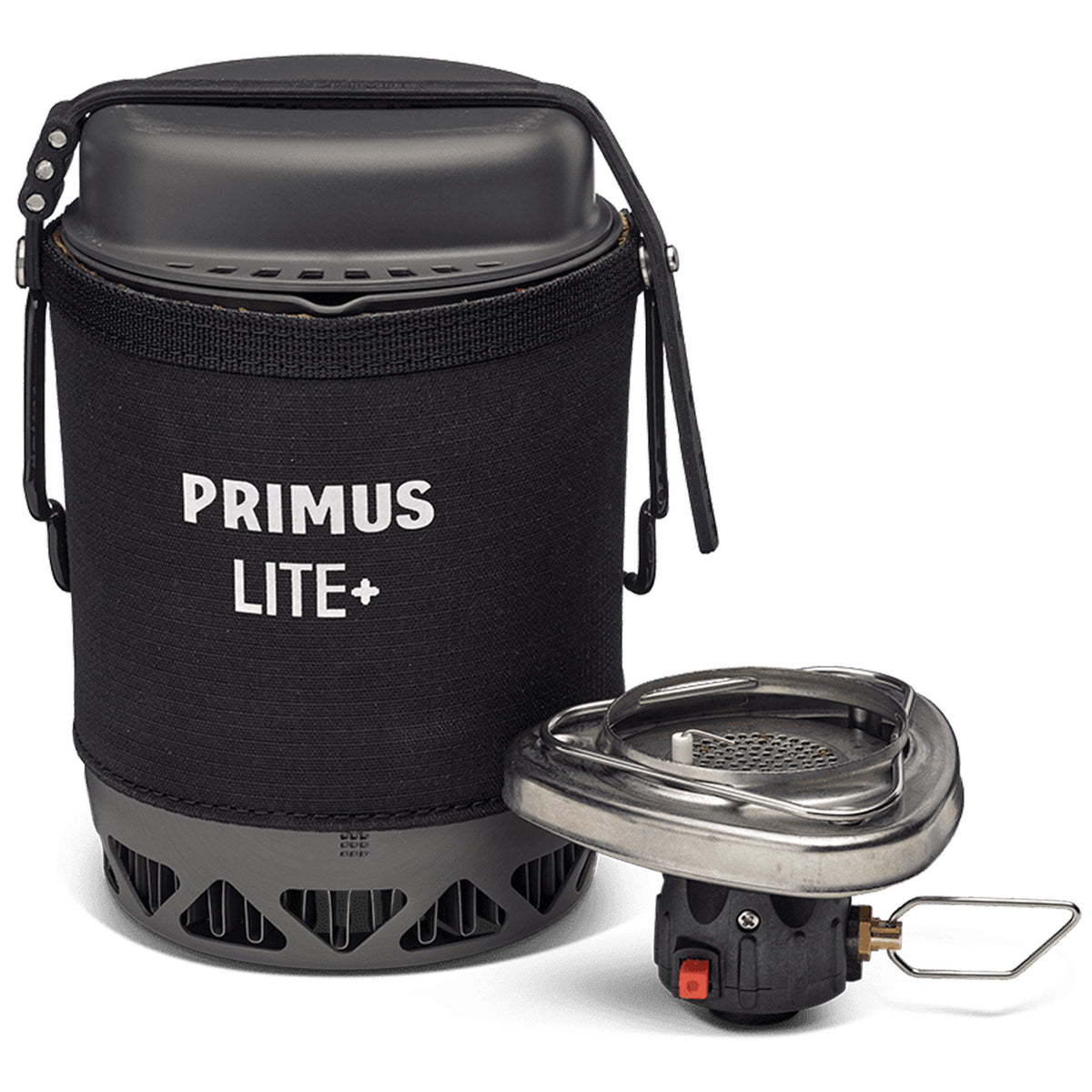 Sort Primus Lite XL gaskøkken på 0,8 liter til friluftsliv