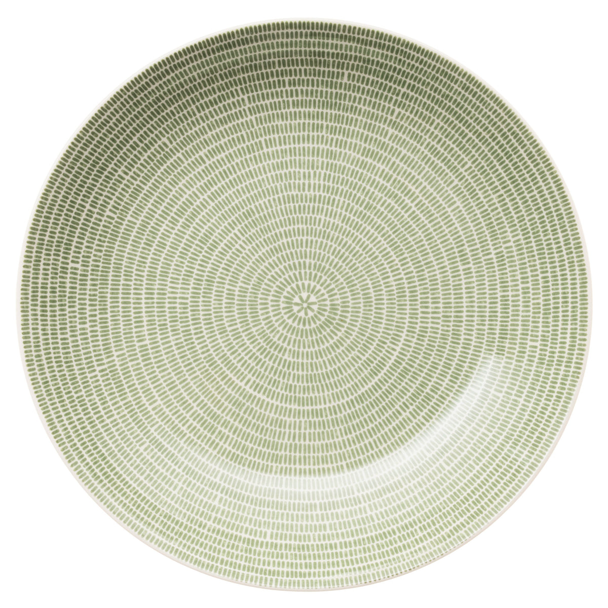 Grøn assiet med diameter 20 cm fra Arabia i serien Avec 24h
