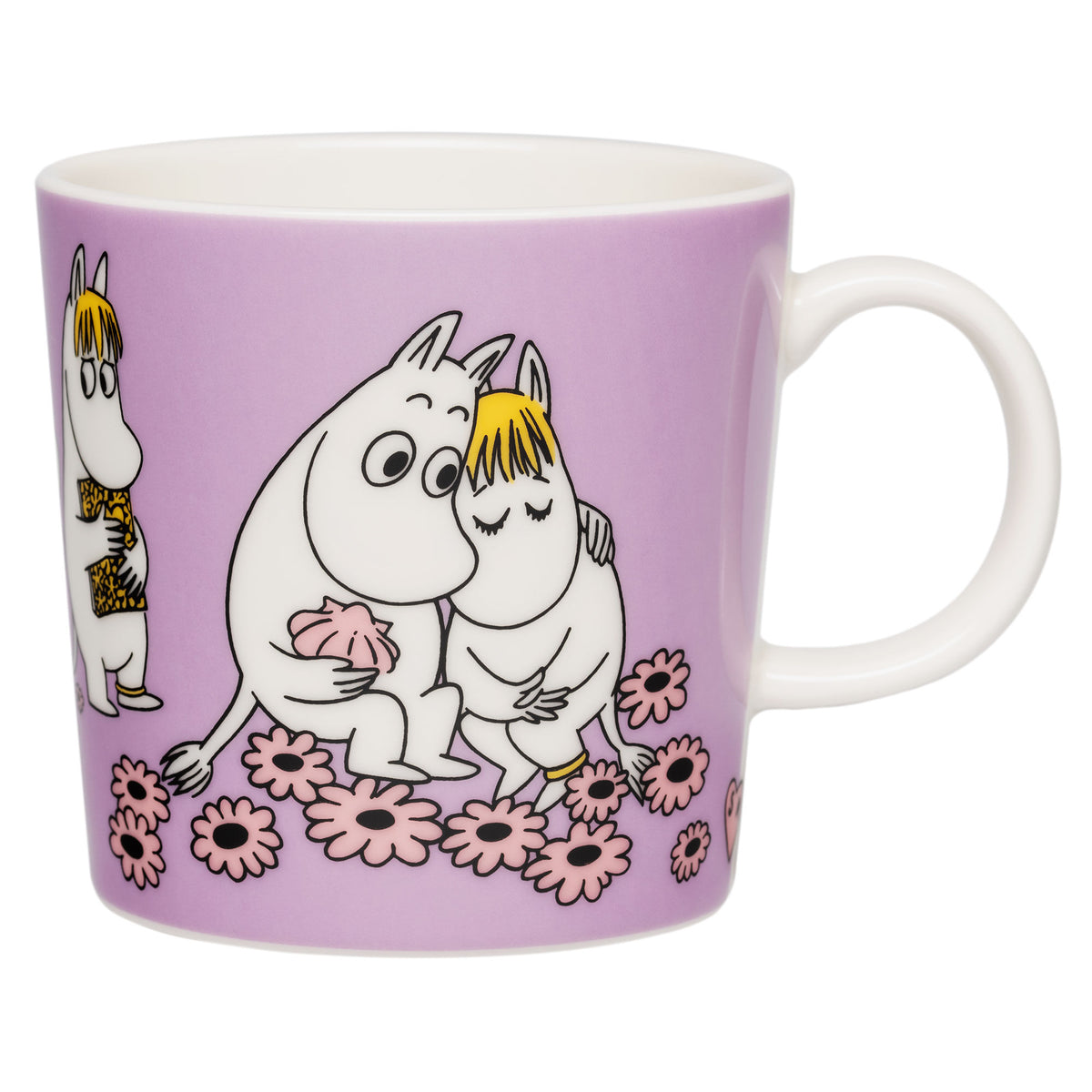 Moomin Arabia krus med motivet Forelskede, 30 cl