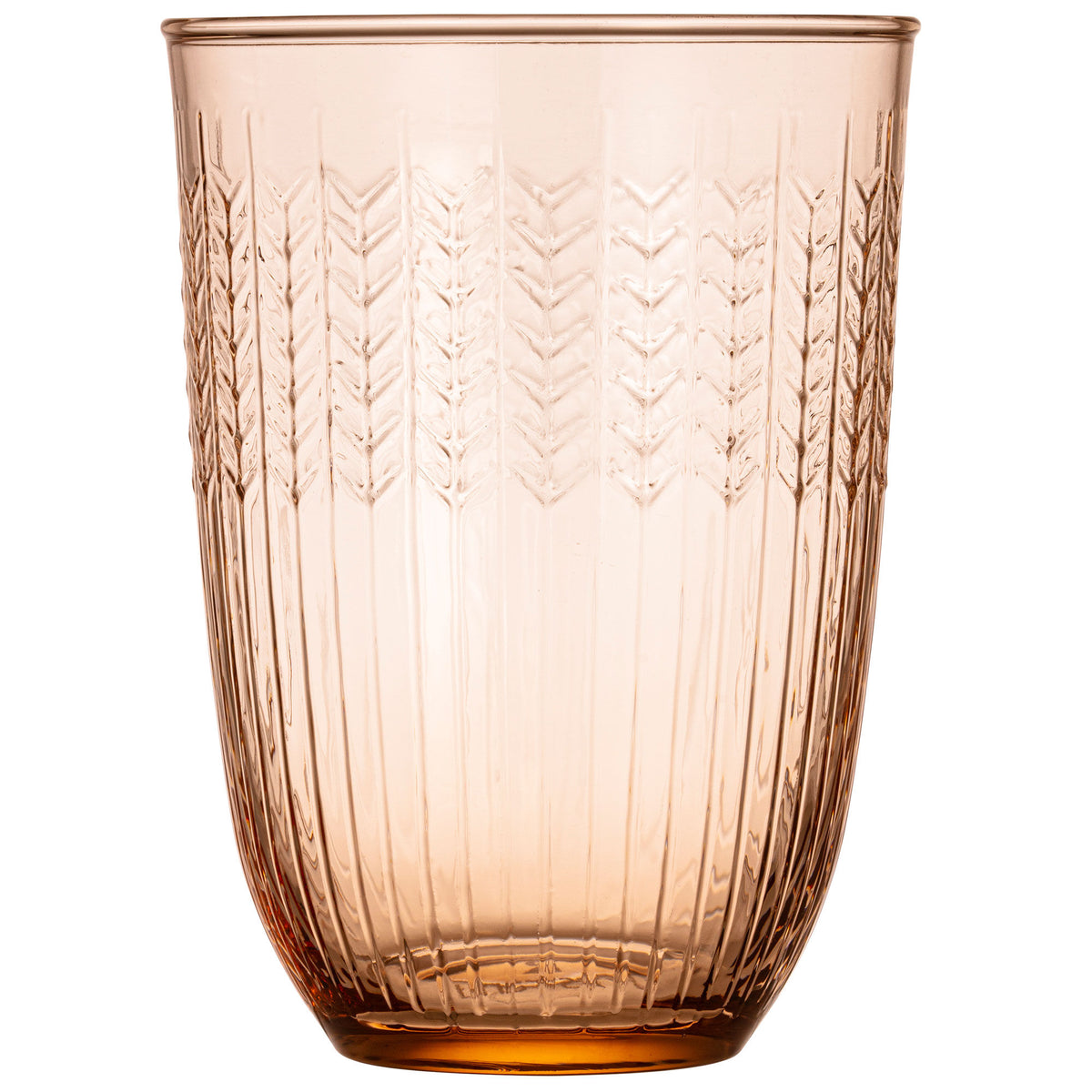 To Jubilee glas på 37 cl fra Rörstrand med hvedemønster fra Swedish Grace-serien