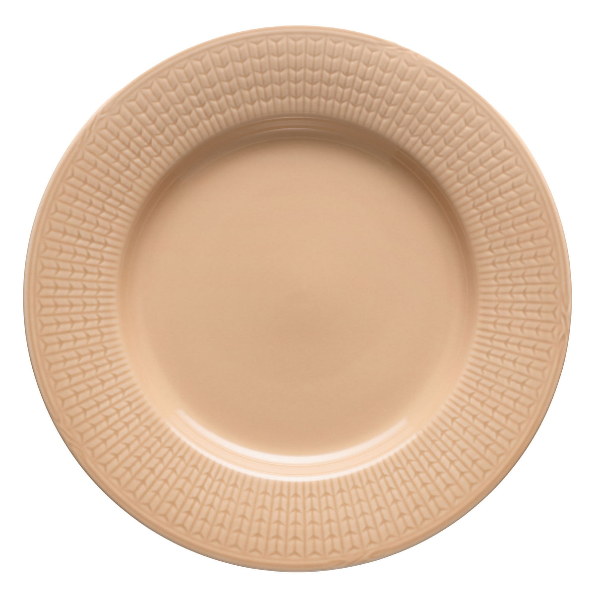 Rörstrand Swedish Grace Jubilee frokosttallerken i karamelfarve, 24 cm