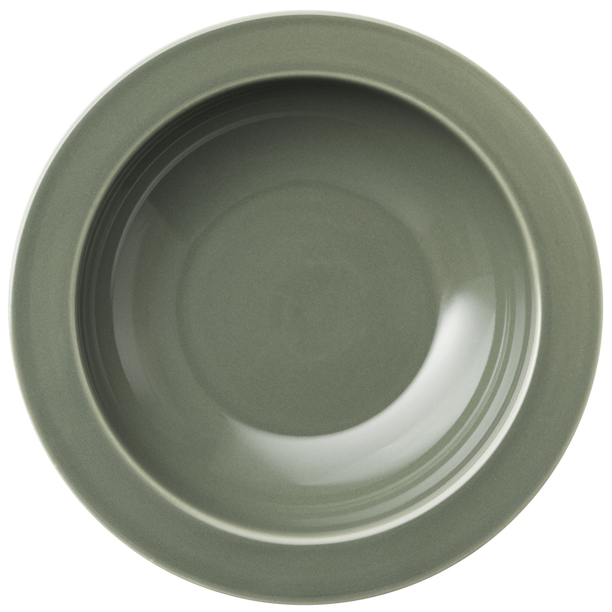 Arabia 24h dyb frokosttallerken i vintergrøn med en diameter på 22 cm