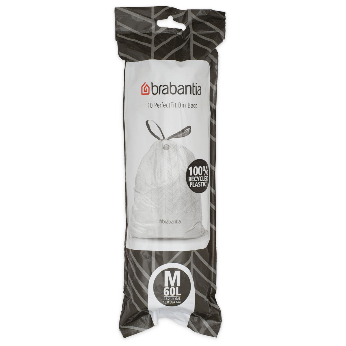 Brabantia PerfectFit affaldsposer M til 60 liter, pakke med 10 stk.