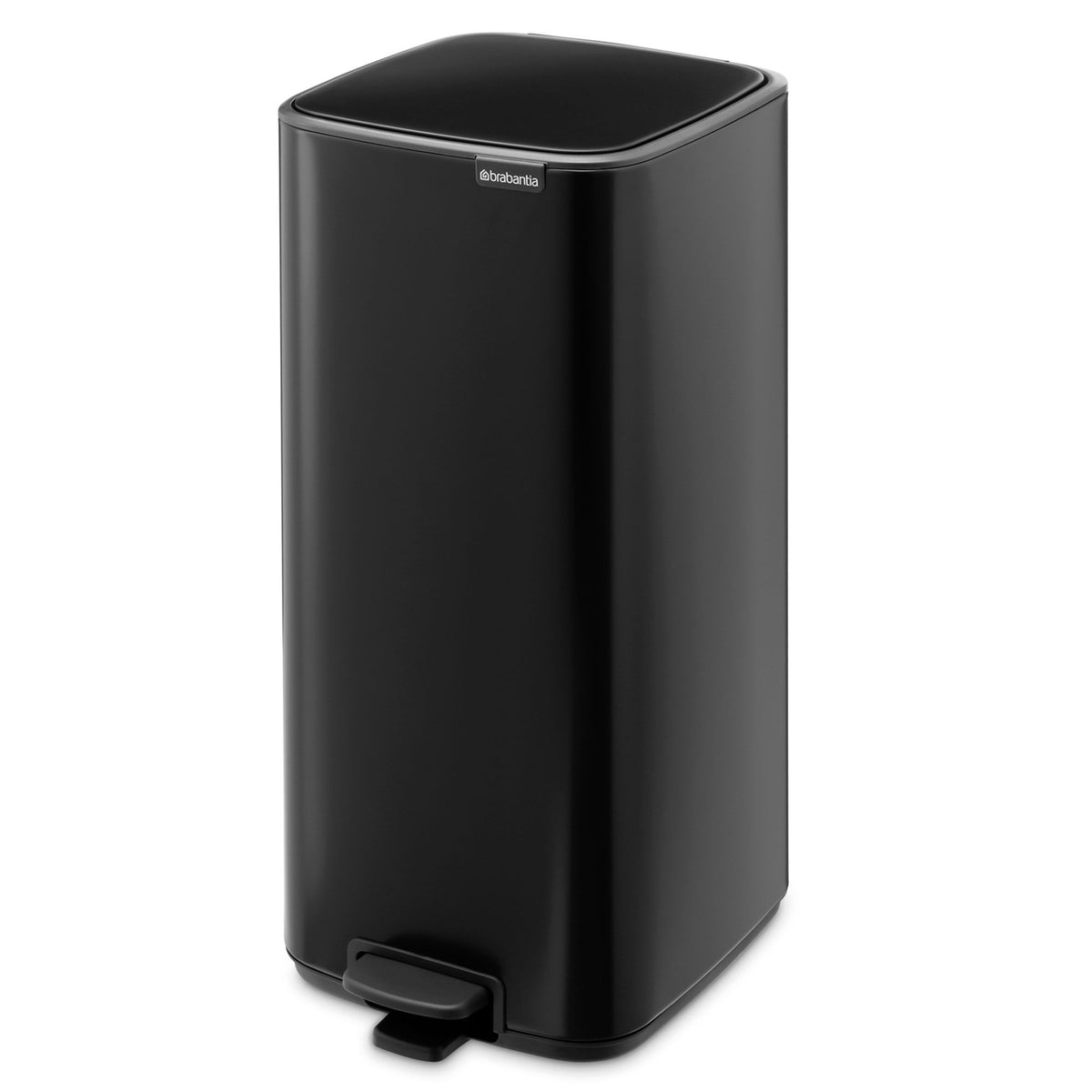 Brabantia Bo pedalspand på 30 liter i mat sort