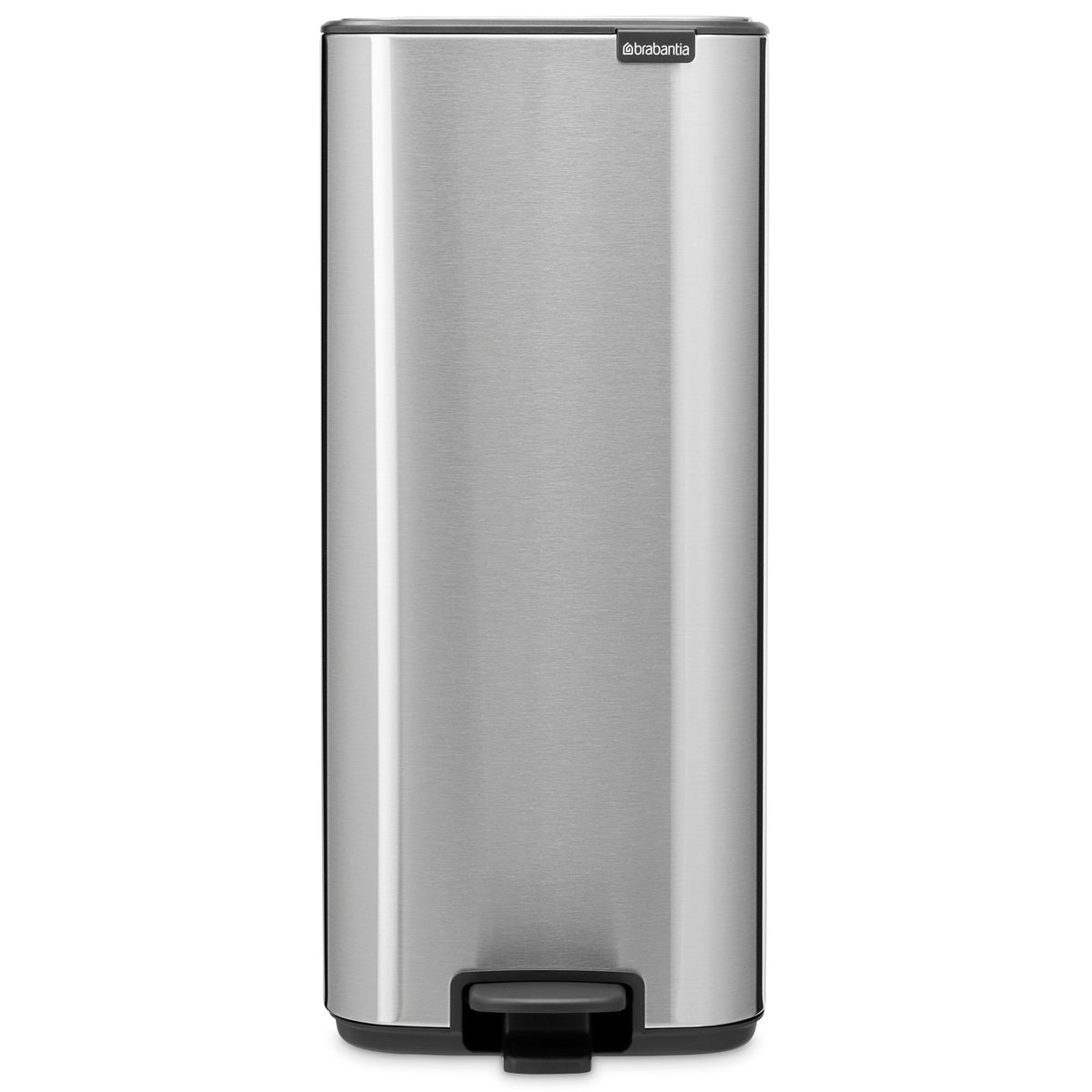 Brabantia Bo pedalspand på 30 liter i matbørstet stål