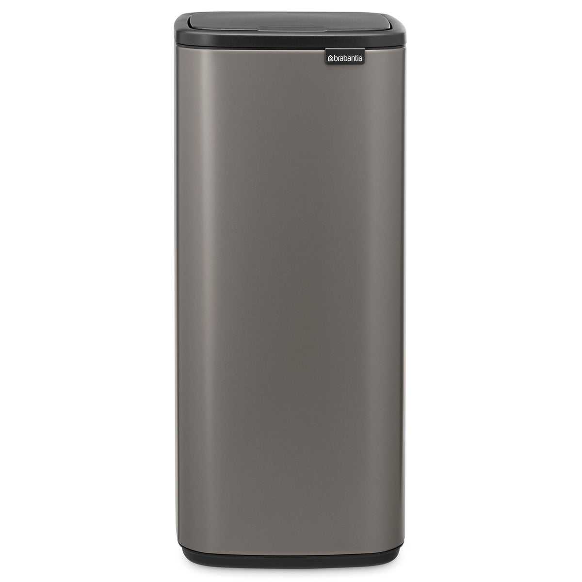Affaldsspand fra Brabantia, Bo Touch Bin på 30 liter i metalfarvet platinum