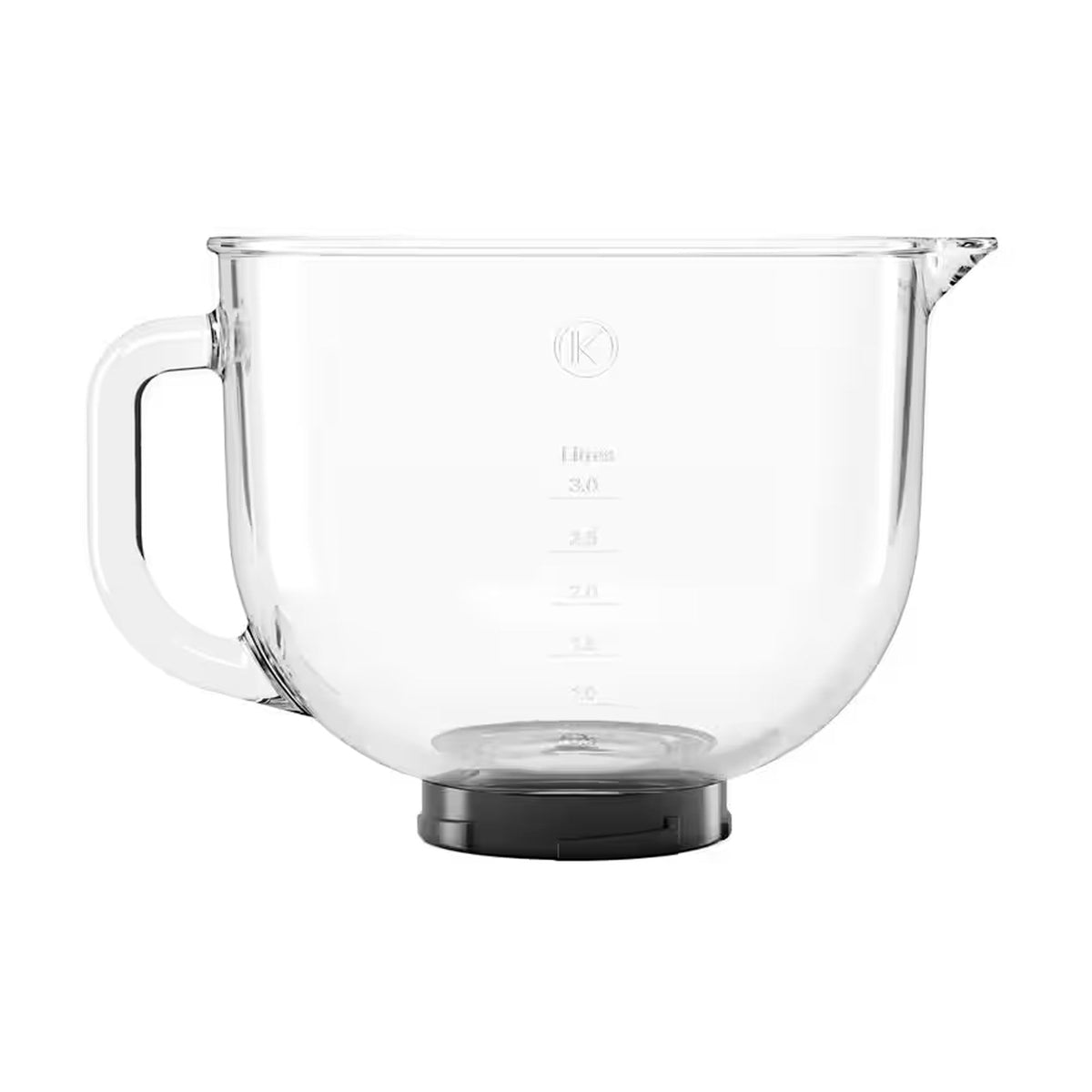 Skål i glas på 5 liter, Kenwood KXT754GL, til kMix-røremaskine