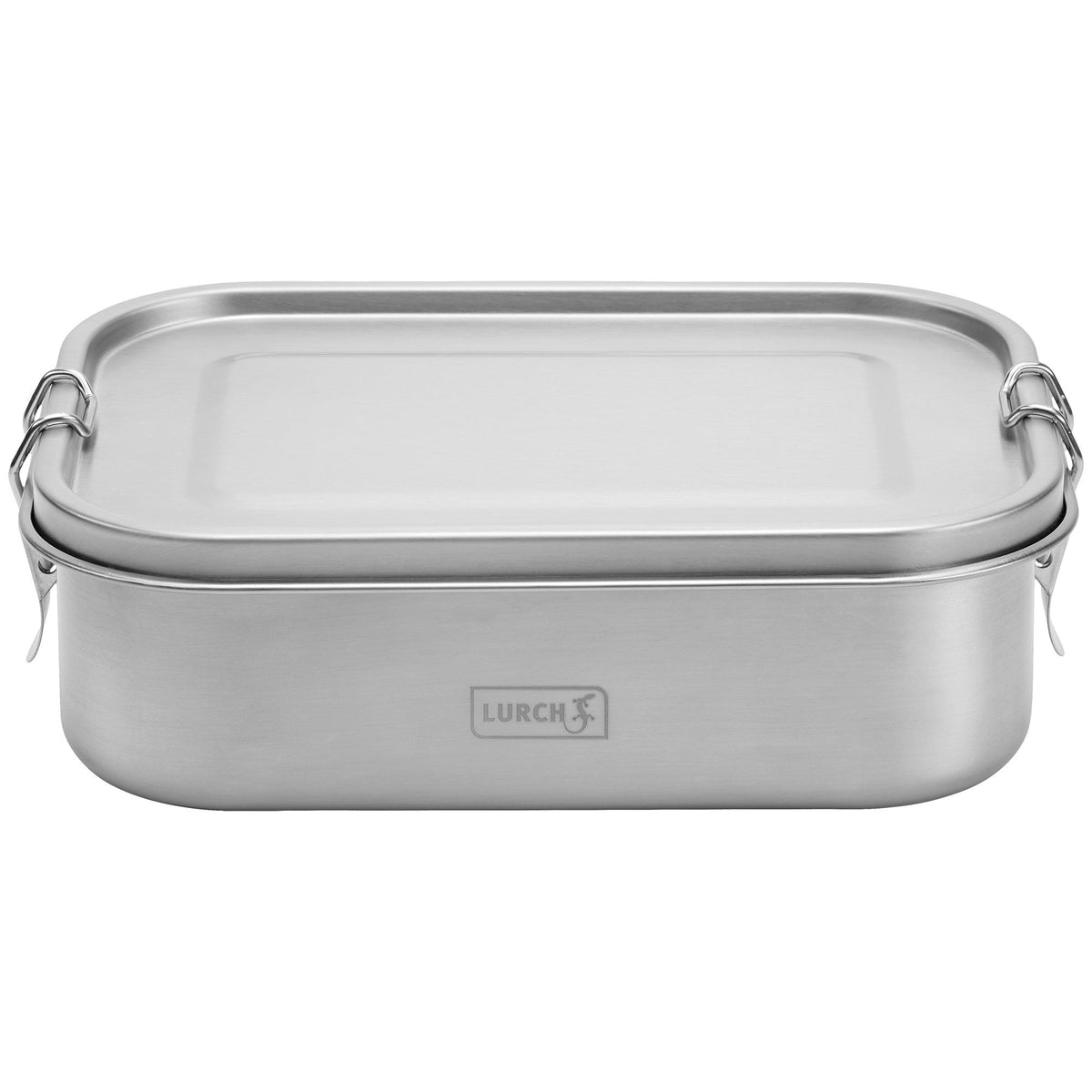 Lurch madkasse i rustfrit stål med snaplåg, 1200 ml