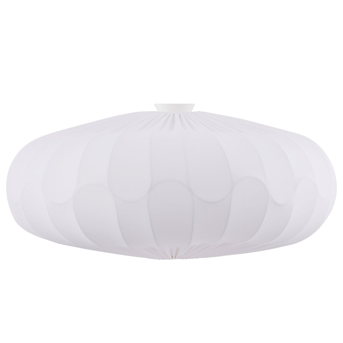 Globen Lighting Bladverk 70 plafond i hvid med bomuldsstof