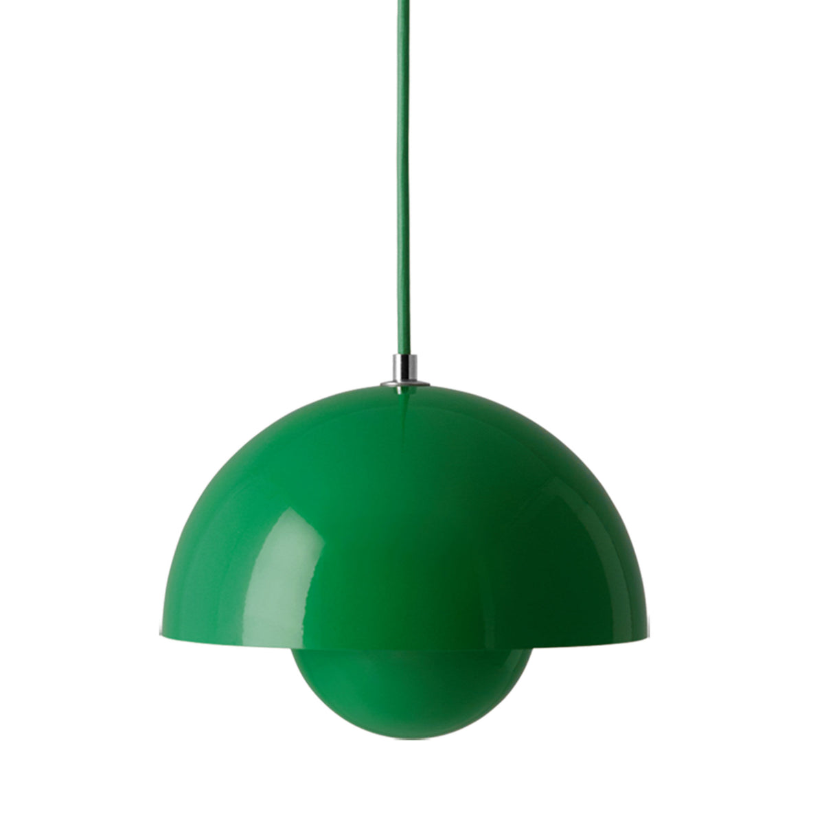&Tradition Flowerpot VP1 pendel Ø23 cm i signal green hængende fra loftet