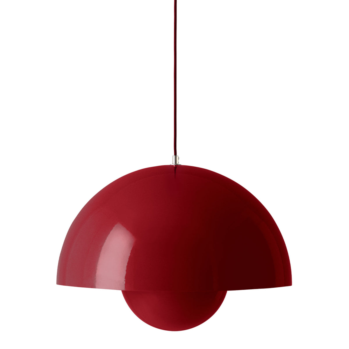 Andtradition Flowerpot VP2 pendel, Ø50 cm, i vermilion red