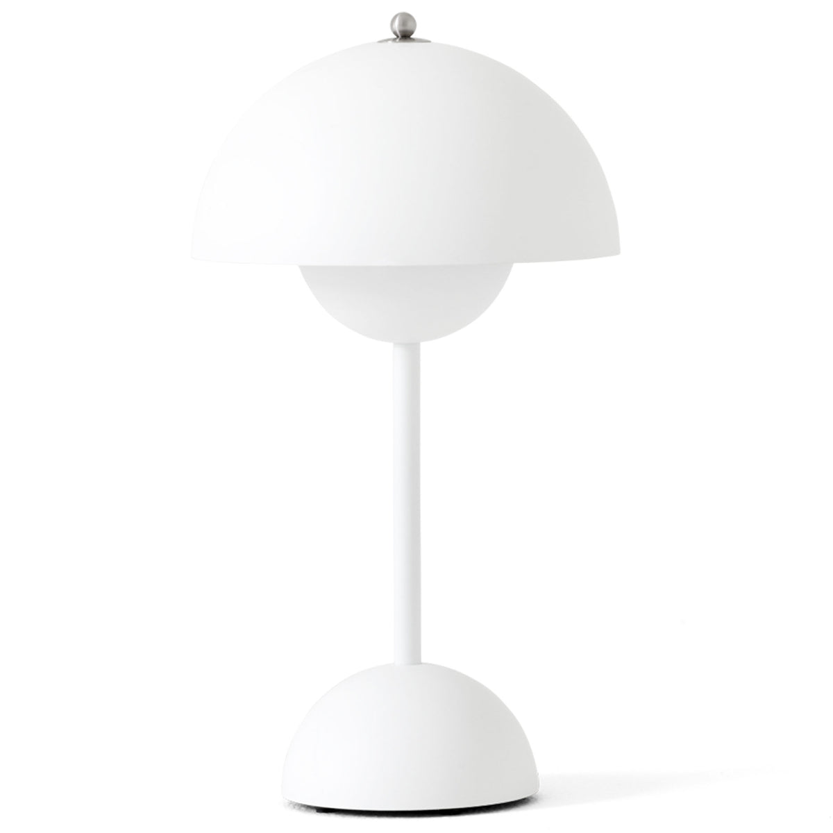 Bærbar Flowerpot VP9 lampe i mat hvid fra &Tradition