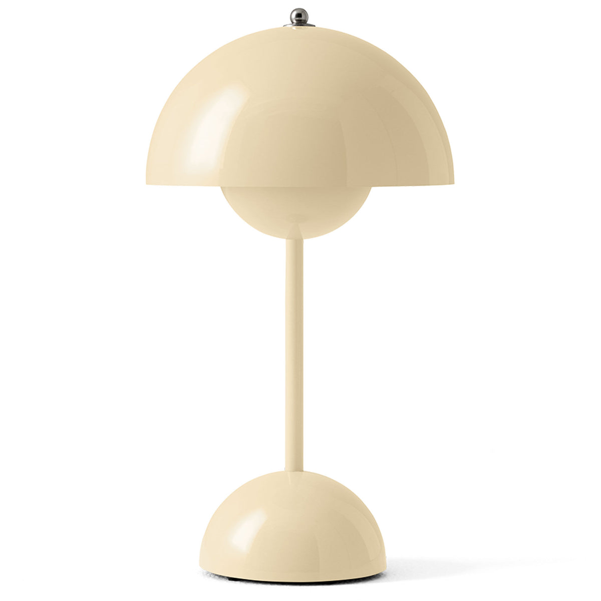 Flowerpot VP9 bærbar lampe fra &Tradition i den bløde farve ivory