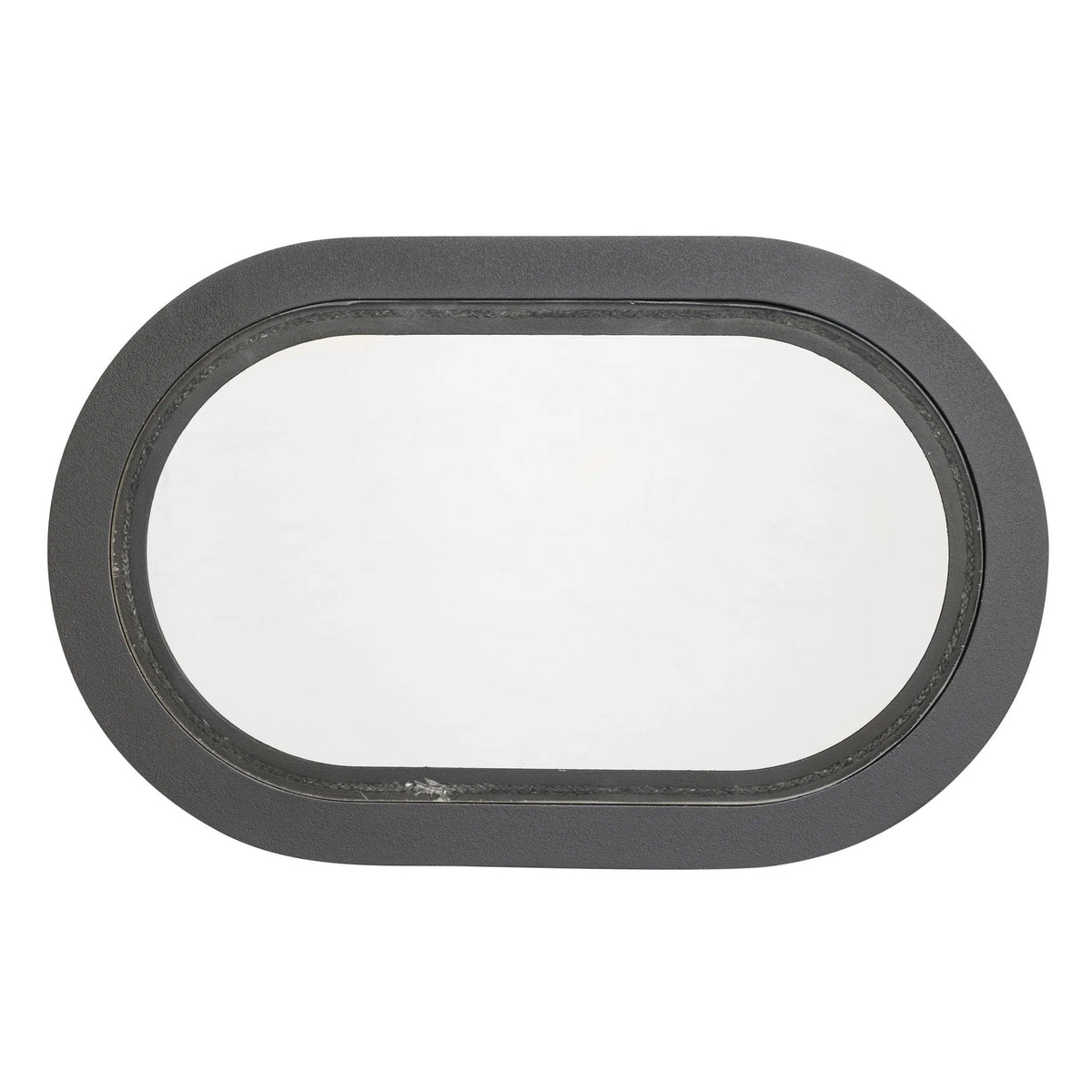 Oval ring med glas fra Josef Davidssons til brændekomfurerne Idun No 1 og Smålandsspisen 28