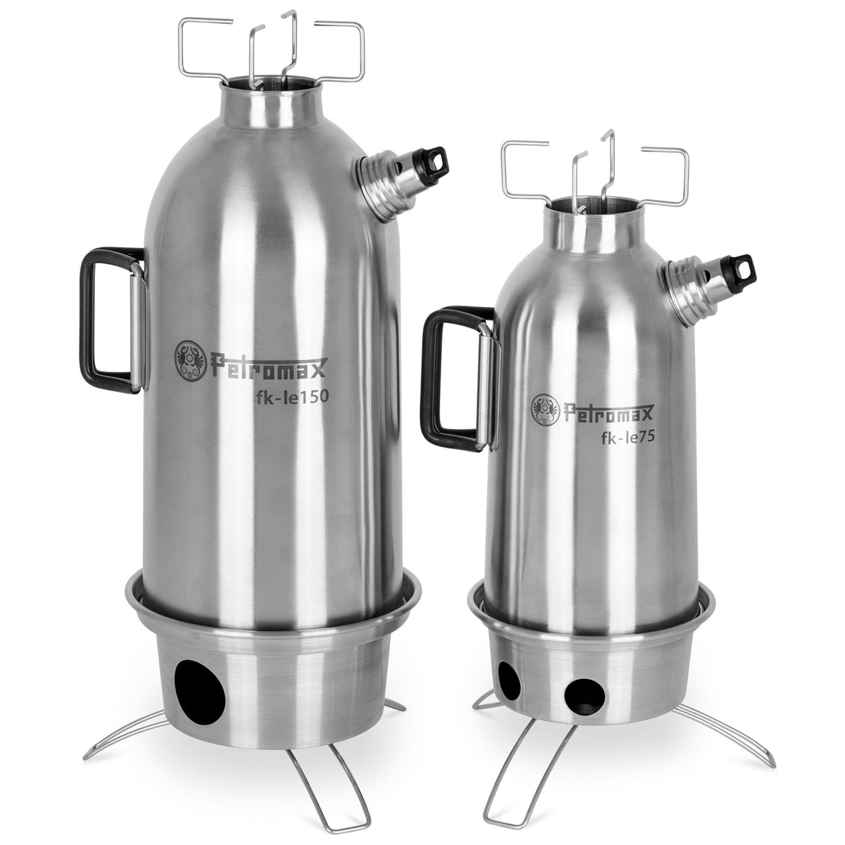 Petromax vandkedel FK-LE150 i rustfrit stål med kapacitet på 1,5 liter