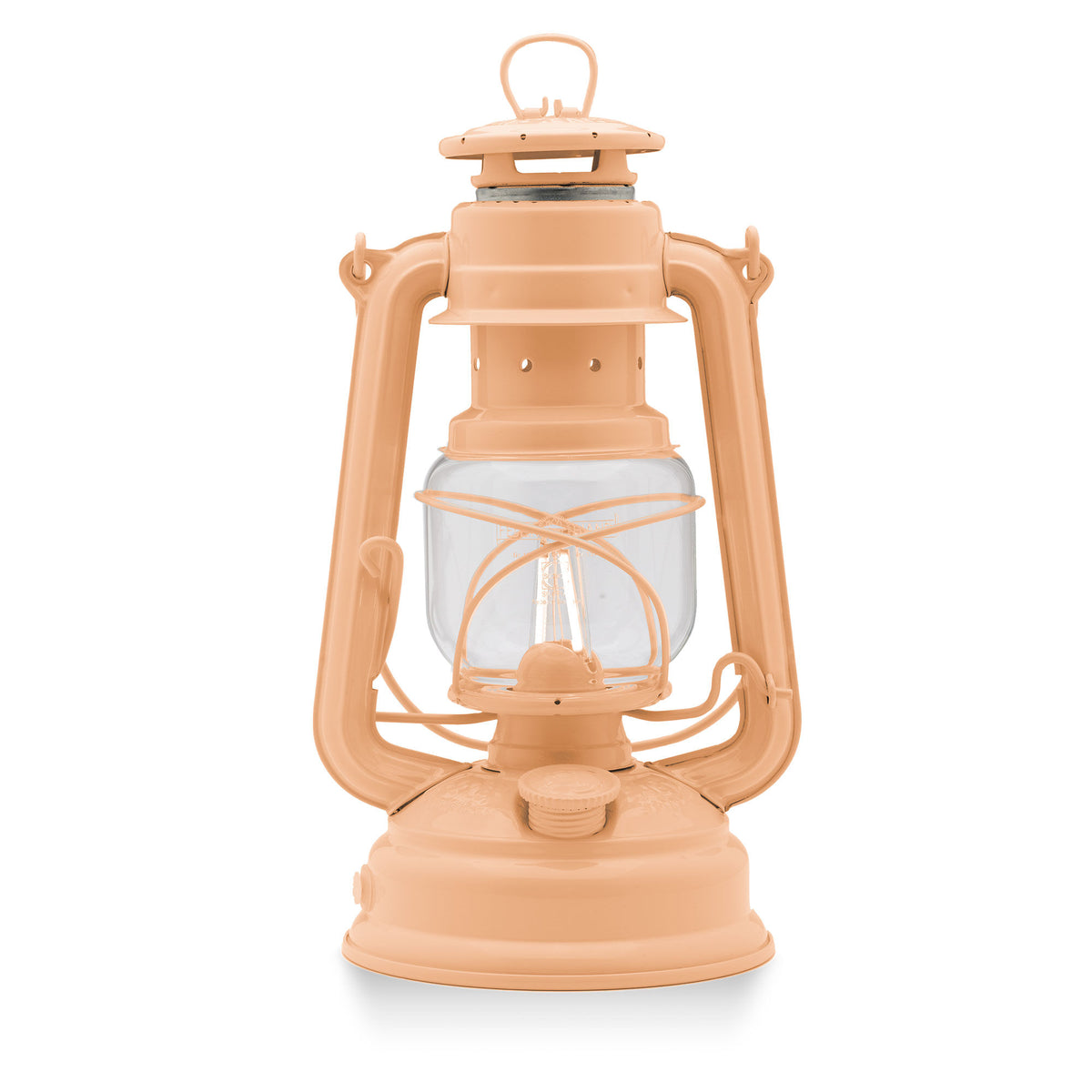 Stormlygte Feuerhand Baby Special 276 LED i farven soft peach