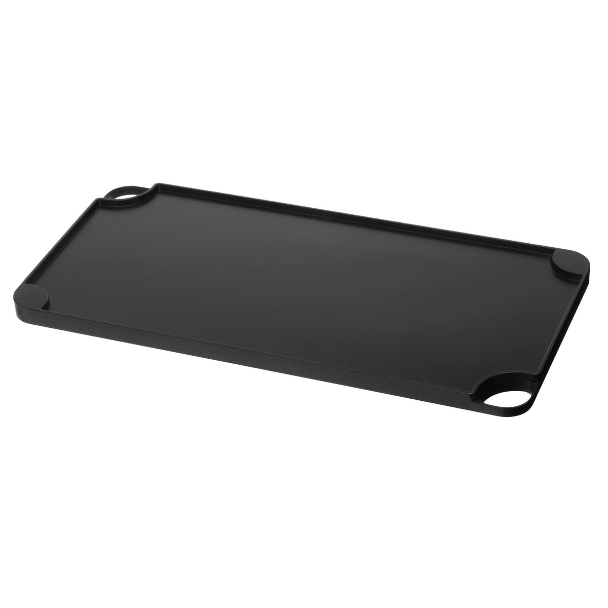 Mustang vendbar stegeplade i støbt aluminium med non-stick belægning, 46 x 23 cm
