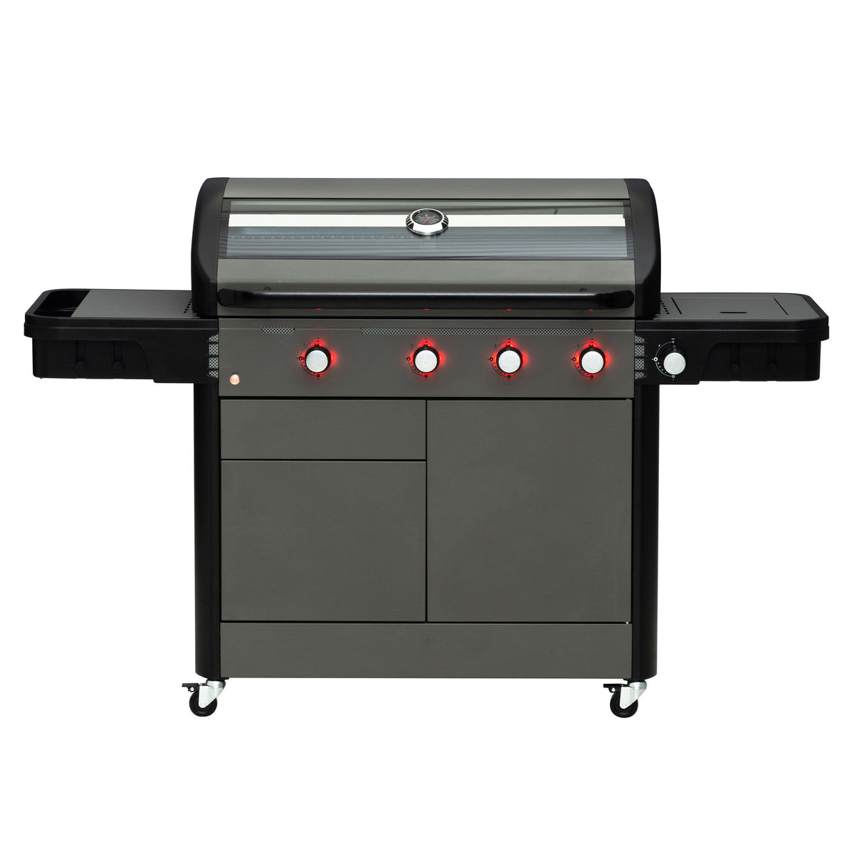 Mustang Sapphire gasgrill 4+1 med brændere i rustfrit stål