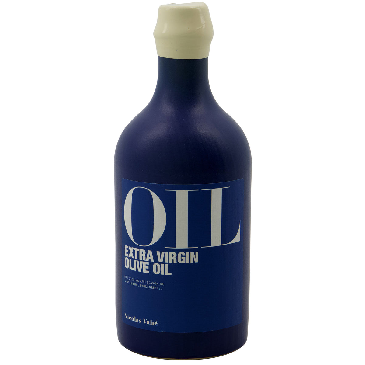 Flaske med 500 ml Virgin olivenolie fra Grækenland af Nicolas Vahé