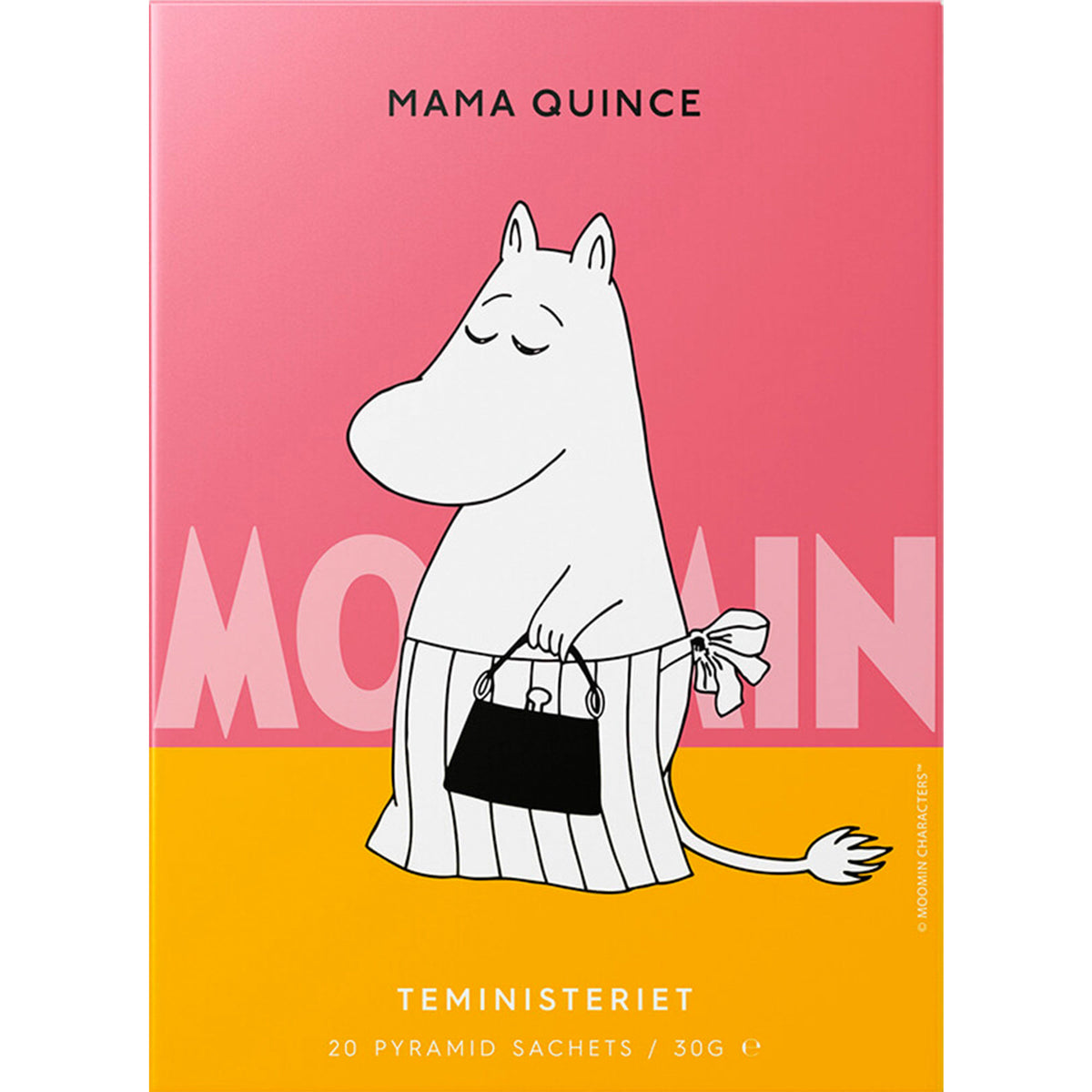 Teministeriet Moomin Mama Quince sort te med kvæde